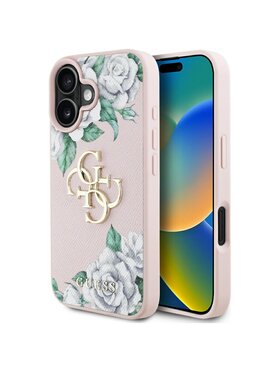 Guess Guess Etui na telefon Apple iPhone 16 Różowy