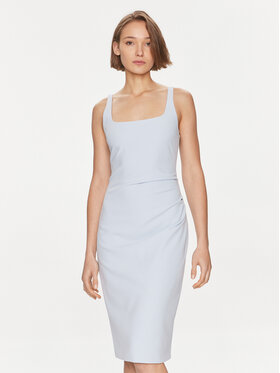 HUGO Hugo Коктейльна сукня Kanke 50511458 Голубий Slim Fit