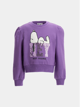 Original Marines Original Marines Džemperis DDAV3571F Violetinė Regular Fit