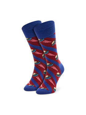 Happy Socks Happy Socks Unisex Magasszárú Zokni UFO01-6500 Lila