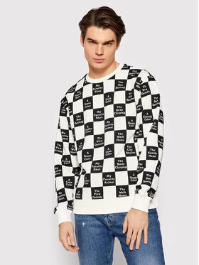 Vans Vans Sweatshirt Checkerboard Day Check VN0A5LJJ Blanc Regular Fit