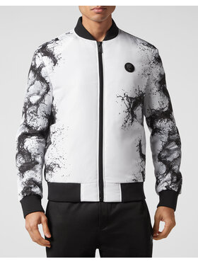 Plein Sport Plein Sport Bunda bomber 353 Bílá Regular Fit