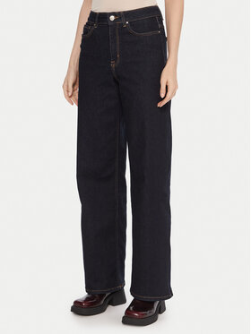 ONLY ONLY Jeans hlače Madison 15352206 Mornarsko modra Wide Leg