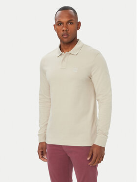 BOSS BOSS Polokošile Passerby 50507704 Béžová Regular Fit