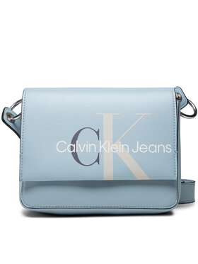 Calvin Klein Jeans Calvin Klein Jeans Дамска чанта Sculpted Mono Boxy Flap Xbody K60K608929 Син