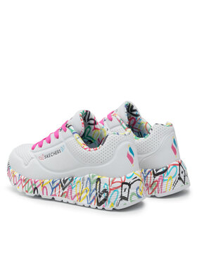 Skechers Tenisice Lovely Luv 314976L/WMLT Bijela