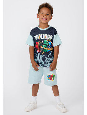 LEGO LEGO T-Shirt Taj310 Turkusowy Regular Fit