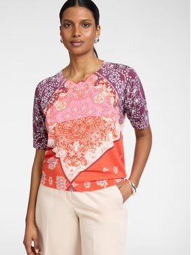 Elena Mirò Elena Mirò Maglione M608Z100787N0S2 Arancione Slim Fit