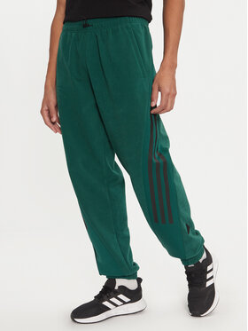 adidas adidas Donji dio trenerke Future Icons 3-Stripes Polar IW6089 Zelena Regular Fit