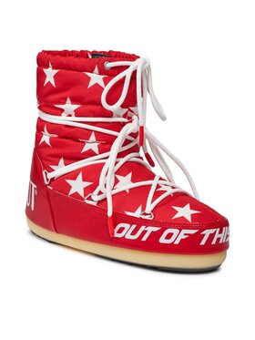 Moon Boot Moon Boot Čizme za snijeg Light Low Stars 14601700002 Crvena