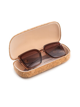 Miss Lou Miss Lou Okulary przeciwsłoneczne ML300-GL1-280M Brązowy