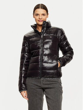 Tommy Jeans Tommy Jeans Žieminė striukė Essential DW0DW19312 Juoda Regular Fit