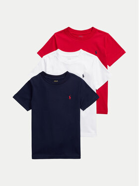 Polo Ralph Lauren Polo Ralph Lauren Set 3 tricouri 322884456001 Colorat Regular Fit
