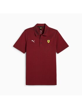 Puma Puma Polo 630186 Czerwony Regular Fit