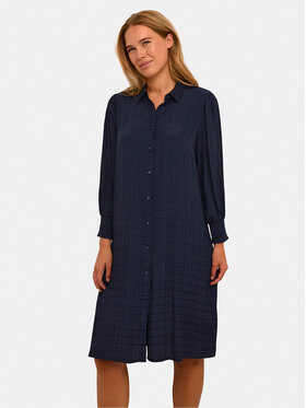 Kaffe Kaffe Hemdkleid Lissa 10508382 Dunkelblau Regular Fit