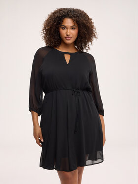 Fiorella Rubino Fiorella Rubino Vestito da giorno 7080L001276N033 Nero A-Line Fit