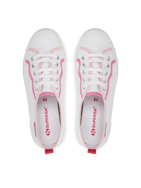 Superga Tenisice Curly Bindings 2750 S8138NW Bijela