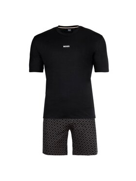 BOSS BOSS Pyjama Relax 50540613 Schwarz Regular Fit