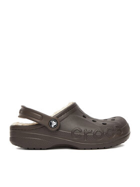Crocs Crocs Klapki C-BAYA LINED CLOG 205969-206 Brązowy