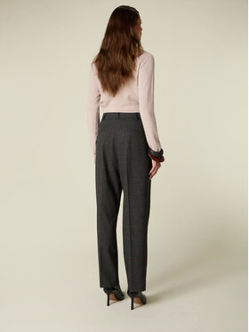 Oltre Oltre Pantaloni di tessuto P05BR009471N0S3 Grigio Flared Fit