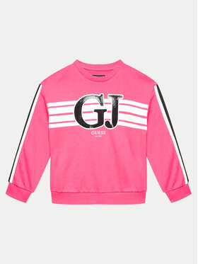 Guess Guess Majica dugih rukava J4YQ01 KA6R4 Ružičasta Regular Fit