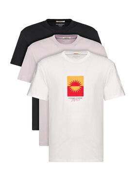 Jack & Jones Jack & Jones Komplet t-shirtów Marbella 12263098 Kolorowy Relaxed Fit