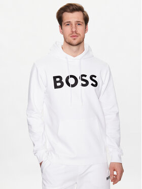 Boss Boss Sweatshirt 50482887 Weiß Relaxed Fit