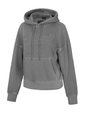 PITBULL PITBULL Bluza Bluza damska z kapturem Washed Manzanita II M/L Szary Regular Fit