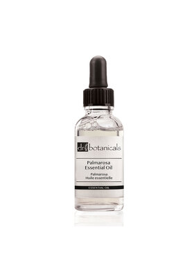 Dr Botanicals Dr Botanicals Olejek Organiczny olejek eteryczny z palmarosy 15 ml Biały