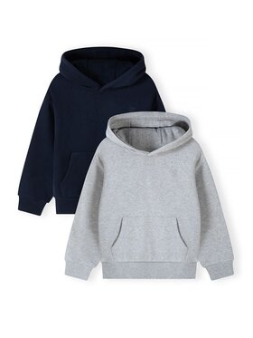 minoti minoti Bluza 33FLEECE287 Granatowy Regular Fit