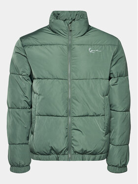 Karl Kani Karl Kani Vatovaná bunda 6076041 Zelená Relaxed Fit