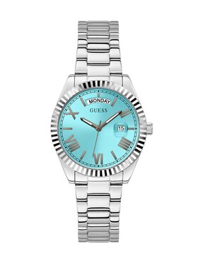 Guess Guess Zegarek GW0308L4 Srebrny