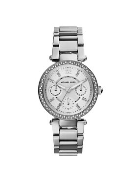 Michael Kors Michael Kors Zegarek Mini Parker MK5615 Srebrny