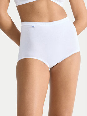 Sloggi Sloggi Mutande classiche a vita alta Basic 10007656 Bianco