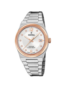 Festina Festina Ρολόι F20037-1 Ασημί