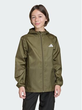 adidas adidas Kurtka przeciwdeszczowa 151463 Zielony Regular Fit