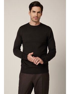 Lancerto Lancerto Sweter Luell SW073225000057 Brązowy Regular Fit
