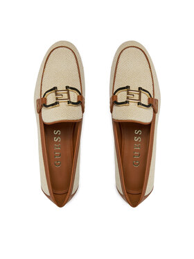 Guess Loaferke Isaac2 FLJIS2 FAB14 Écru