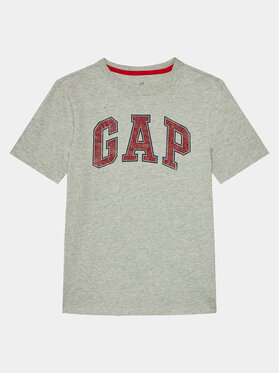 Gap Gap T-Shirt 473269-01 Szary Regular Fit