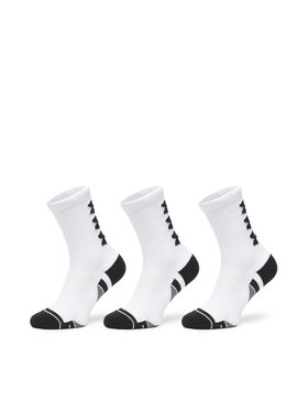 Under Armour Under Armour Σετ ψηλές κάλτσες ανδρικές 3 τεμαχίων UA Perform Tech 3p Crew 1379515 Λευκό