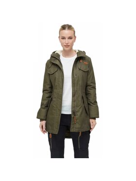 Brandit Brandit Parka 9476 Zielony Parka Fit