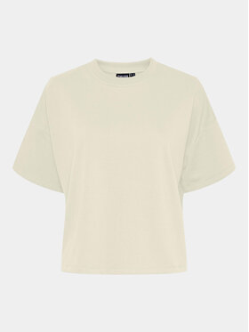 Pieces Pieces T-krekls Chilli Summer 17118870 Écru Loose Fit