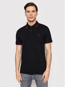 Selected Homme Selected Homme Polo marškinėliai Aze 16082841 Juoda Regular Fit
