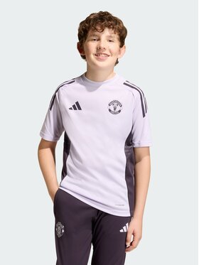 adidas adidas Koszulka techniczna Manchester United Tiro 25 Competition Training Jersey Fioletowy Regular Fit