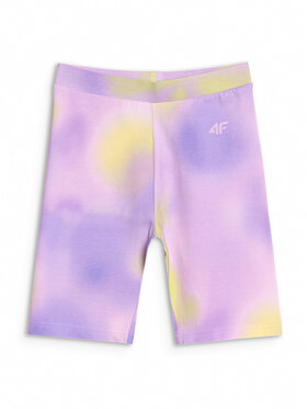4F 4F Kolarki SWELLS OF THE OCEAN Fioletowy jasny Slim Fit