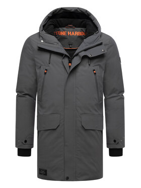 Stone Harbour Stone Harbour Kurtka zimowa Kitraan Szary Regular Fit