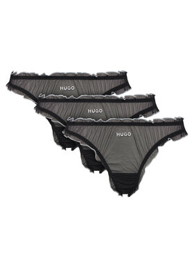 HUGO HUGO 3er-Set Stringtangas 50550109 Schwarz