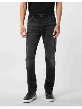 PHILIPP PLEIN PHILIPP PLEIN Jeansy 26881 Czarny Straight Leg