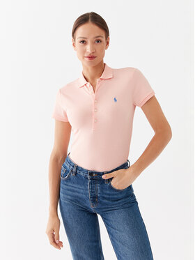 Polo Ralph Lauren Polo Ralph Lauren Pólóing 211870236007 Narancssárga Slim Fit