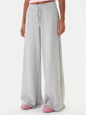Juicy Couture Juicy Couture Spodnie dresowe Annen JCWBJ225320 Szary Wide Leg